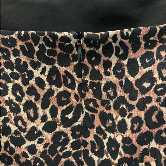 FRENCH CONNECTION | FC Leopard Cheetah Animal Print Bodycon Cocktail Dress - Picture 4 of 9